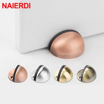 Fermaporta in gomma Adesivo antiperforazione Supporto per porta nascosto Cattura fermaporta Hardware