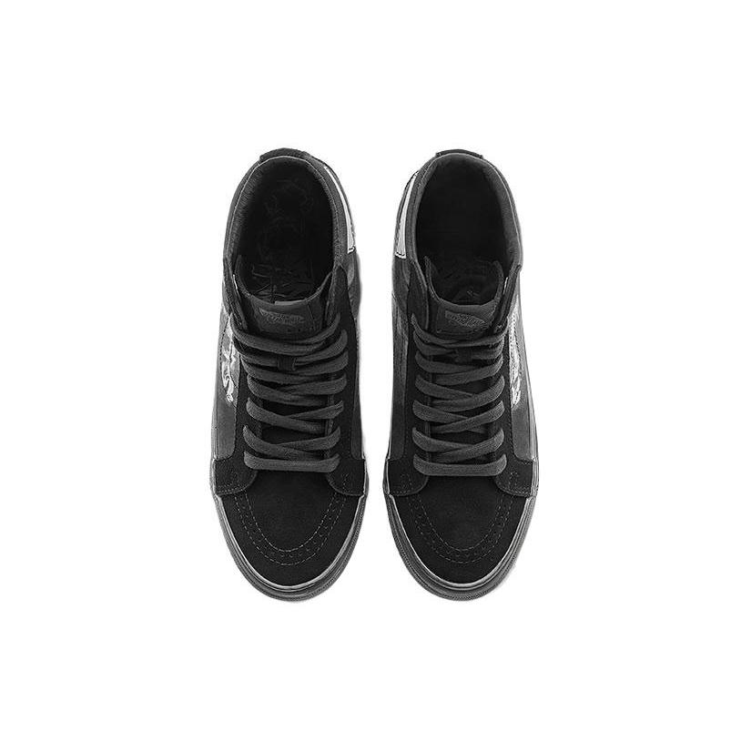 New Vans Sk8 Hi Lx Smoke And Mirrors X Concepts 'Black Smoke' VN0A4BVBY451