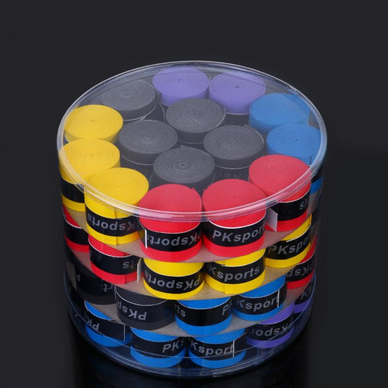 20/60Pcs Universal Tennis Racket Overgrip Anti-Slip Sweatband Shock Absorption Padel Badminton Handle Grip Tape