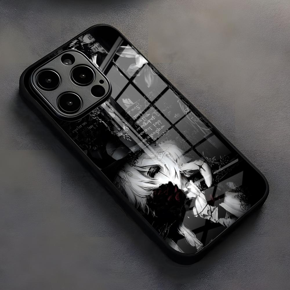 Clmj Punk Cool Angel Phone Case For IPhone 17 Pro Max 16 15 14 Pro Max 13 11 X Xs Xr 8 7Plus Silicone Cover