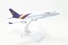 TANG DYNASTY 16cm Thai Airways B747 Alloy Plane Model Toy 1/400