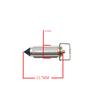 Set of 4 Universal Carburetor Float Valves, High Quality and Heavy Duty Overflow Prevention for Cab (4.2*12.7mm)