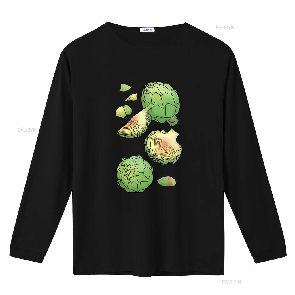 Artichoke T Shirt 100 Cotton S Xxl Ta040671 Vintage Washed Streetwear Stylish Breathable Soft Designer Clothes Comfortable