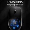 AJAZZ AJ179 PRO PAW3395 Lichtgewicht Bedrade Draadloze Muis met Magnetische Oplaadbasis Ergonomische Macro Gaming Muis voor PC Laptop