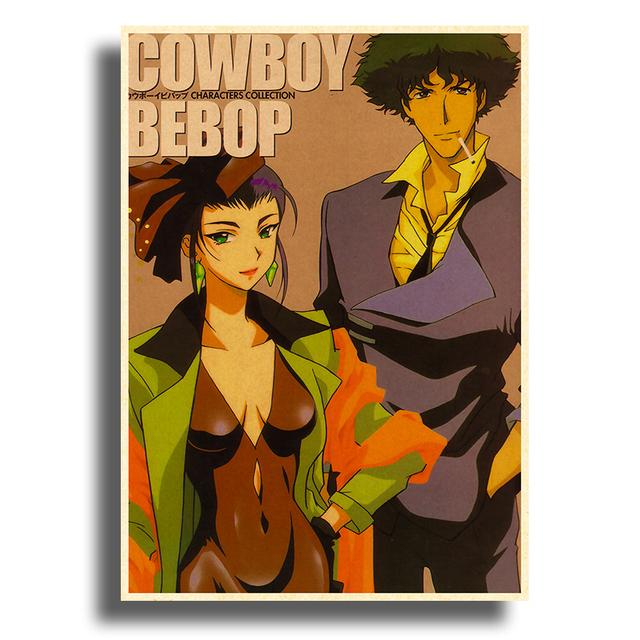 Cowboy Bebop Poster and Printing Room Decoration Oil Painting Room Decoration Wall Art Picture Wall Decoration Living Room