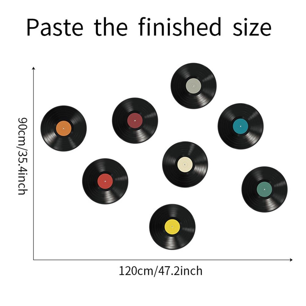 Naklejka Ścienna Kalkomania Wallart 1 Zestaw/8 Sztuk Moda