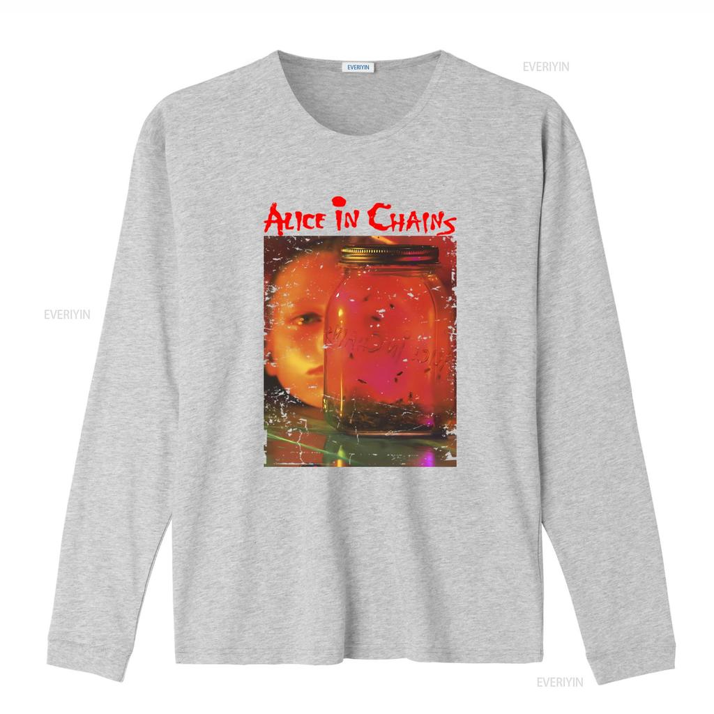 Alice In Chains Jar Of Flies T Shirt Front Back Print X Large Rock Band Merch vintage Washed designer clothes Stretched Stylish