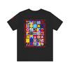 Efeito Unisex Jersey Kurzarm T-Shirt Unisex T-Shirt