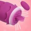 Nipple Sucker Tongue Vibrator Breast Massager G Spot Clitoris Licking Sex Toys
