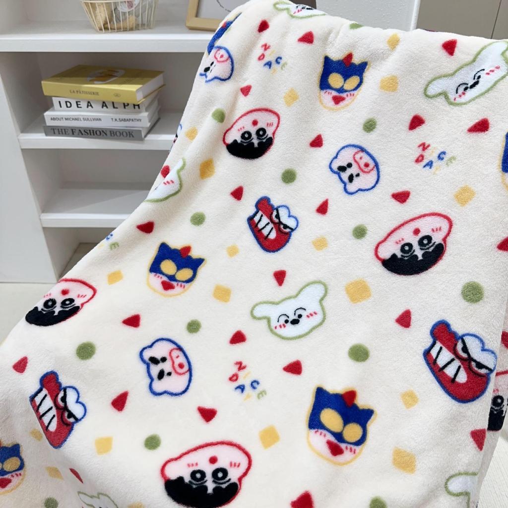 Pudding dog blanket autumn and winter warm blanket dormitory leg blanket office portable nap blanket sofa blanket car blanket