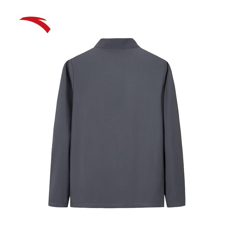 Anta Men's Fleece-Lined Stand Collar Jacket