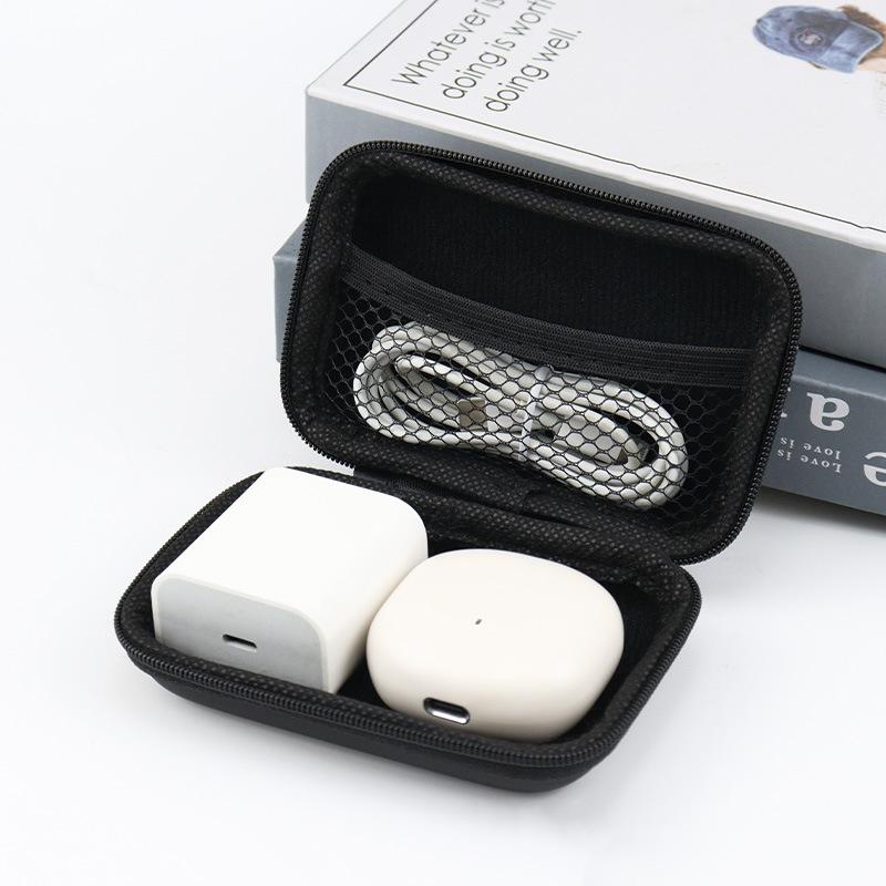 Diverse reiseoppbevaringsveske Ladeveske for øretelefonpakke Glidelåsveske Bærbar reisekabelorganisering Elektronikkoppbevaring