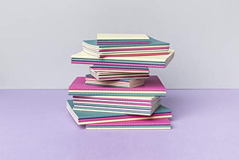 Moleskine Set Notebook Cahier Jurnal Mare Albastru Vivace CH018B44 3, Simplu, Mărime,