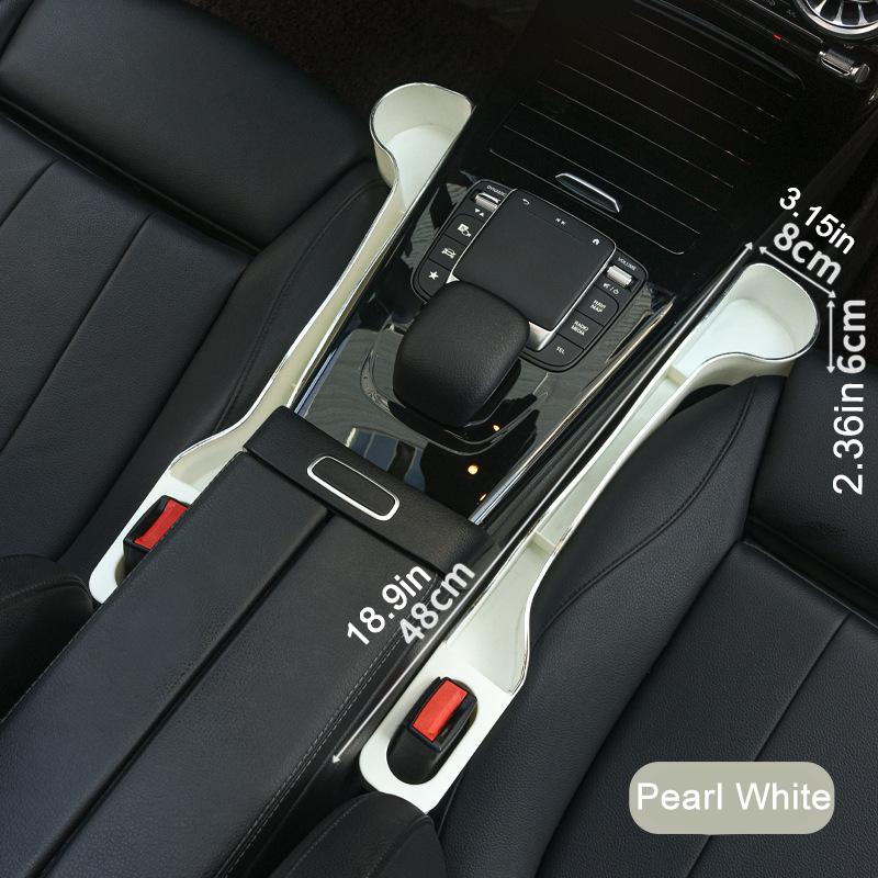 1 Pair Car Seat Gap Plug Strip Side Seam Car Seat Gap Filler Organizer Storage Box for Organizing Storing Interior Accessories