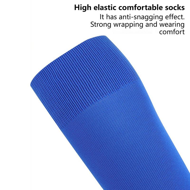 Loogdeel Children Adult Football Soccer Socks Breathable Over Knee High Football Long Socks Outdoor Sports Rugby Stockings