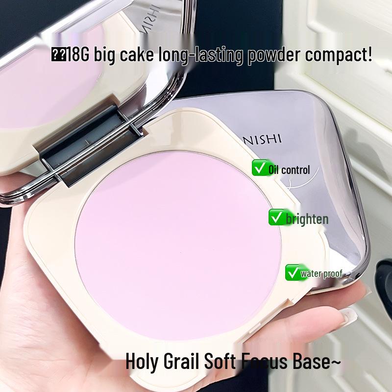 Liangni Samt-Nebel-Puder: Wasserdichter, schweißfester, aufhellender, langanhaltender Concealer, der nicht klumpt.