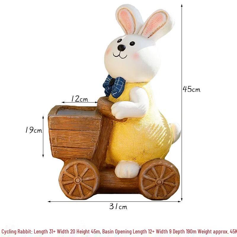 Cute Rabbit Garden Ornament