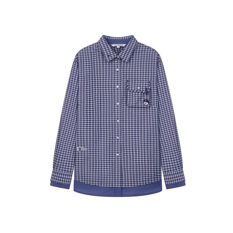 Teenie Weenie Women's Plaid Bear Shirt