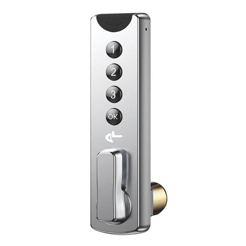 Electronic Cabinet Lock Intelligent Digital Password Keyless Lock Electronic Wardrobe File Door Drawers Lock Easy to Use