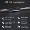 KZ Cable High Purity Oxygen-free Copper Flat Upgrade Cable Earphones Cable Wire with Mic For KZ EDX PRO ZES ZEX PRO ZSX DQ6S