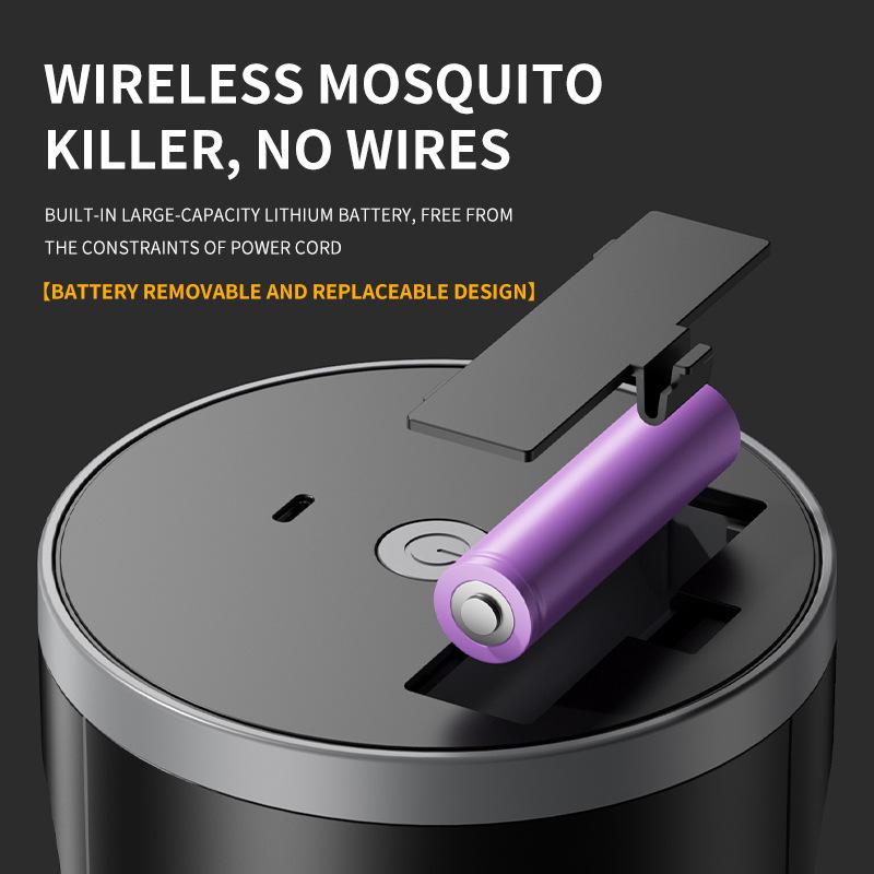 USB Rechargeable Mosquito Killer Lamp with Night Light & Blue Light Lure