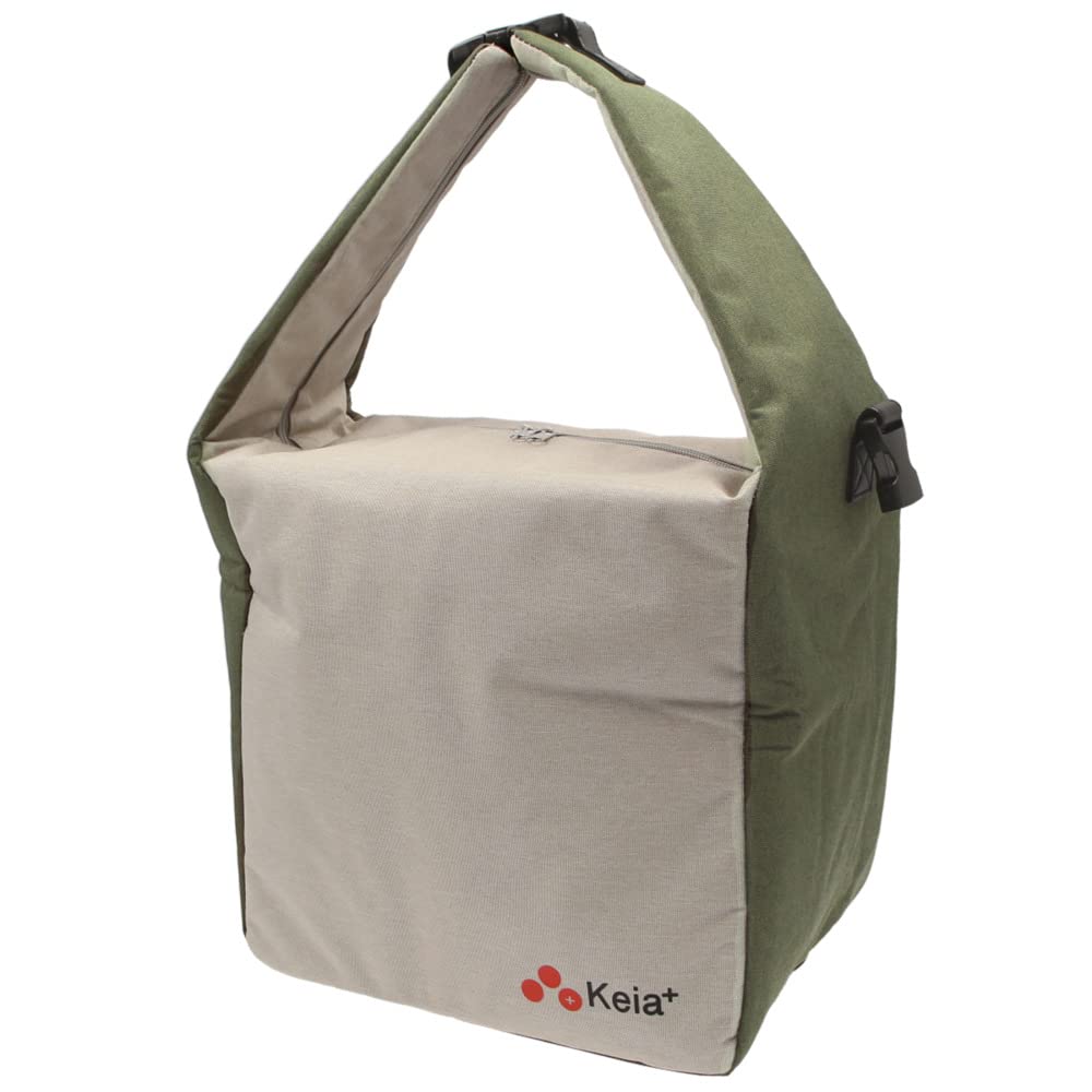 

Kawasumi Seisakusho Premium 3WAY Insulated Bag Basket In Khaki KW-830KH
