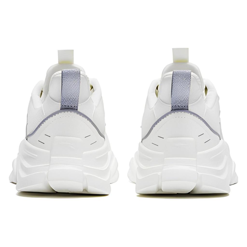 Anta Slip Resistant, Abrasion Resistant, Breathable Low top Sports Casual Shoes Women's White Gray 922318831-1