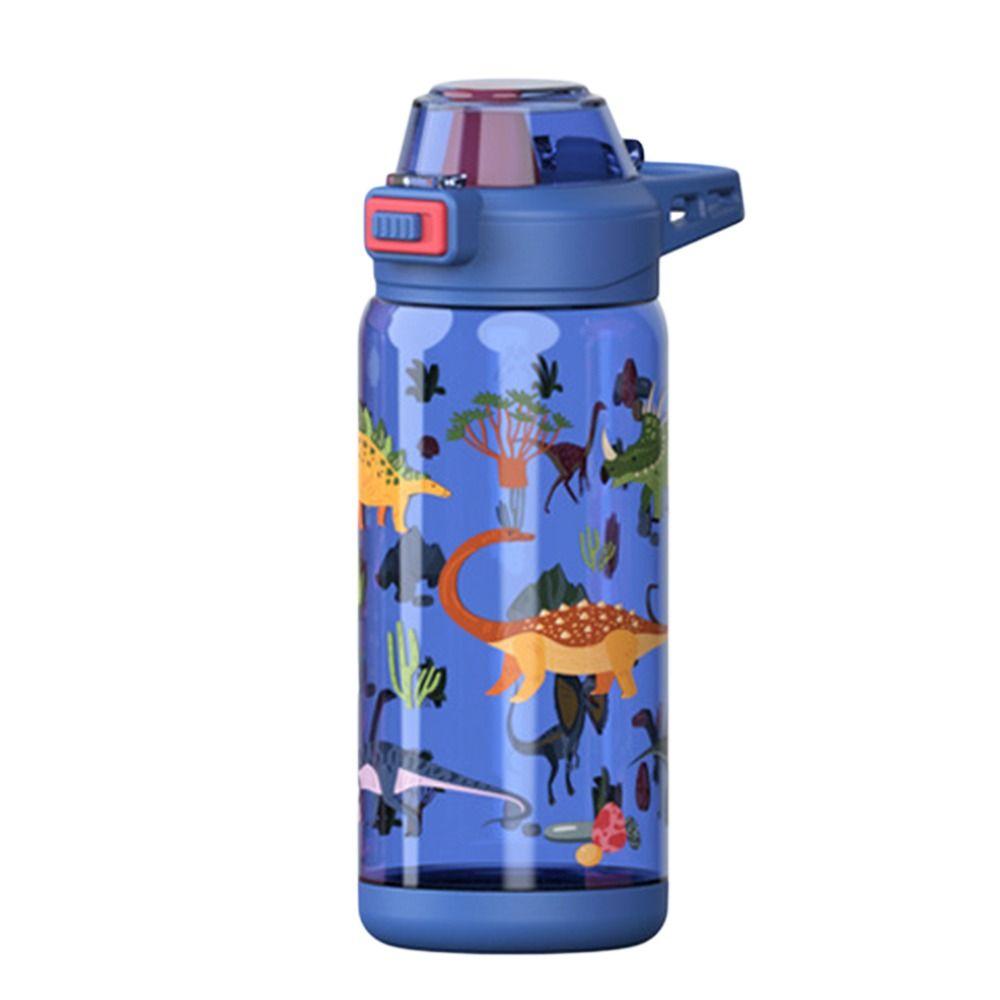 600ML Large Capacity Kids Summer Water Bottle Cute Sippy Cup Creative Water Cup School