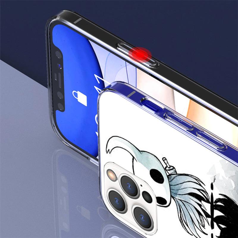 Hollow Knight Cartoon Phone Case For iPhone 17 Air 16 Pro Max 16E 15 + 14 Plus 11 12 13 Mini 7 8 SE Gift Print Cover Fundas 17 A