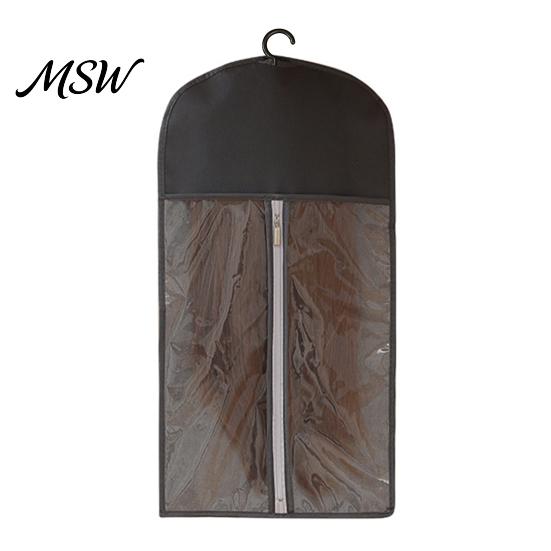Closet Wig Organizer with Hooks Storage Hanging Bag Hook, Breathable Non-woven Fabric Dust-proof Zippered Protector, Space Saving Portable Zipper Case