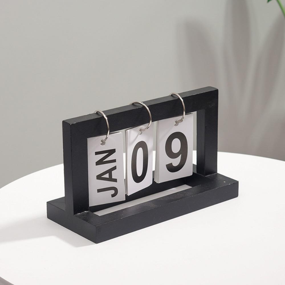 Desktop Decor Monthly Daily Desk Calendar Page-turning Calendar Turning Calendar Flipping Calendar
