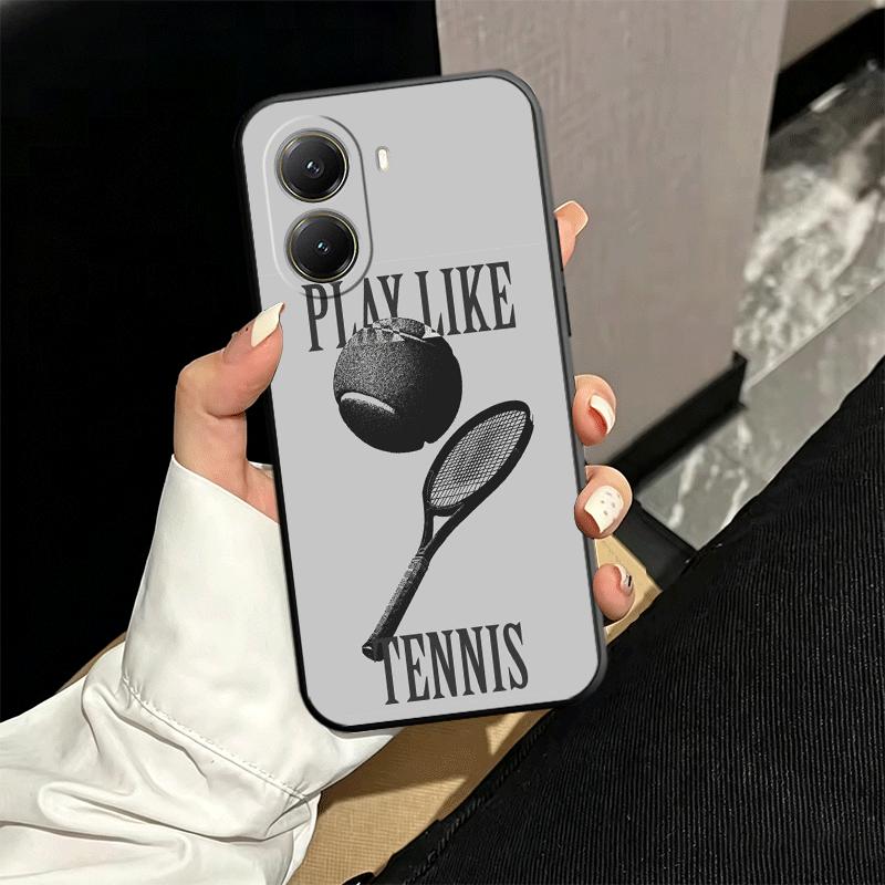 

Tennis Sport Soft Phone Case for Xiaomi Poco X5 X6 X7 X8 Pro Max X3 F7 F8 Ultra M8 M7 M6 M5 Redmi 15 15C 14C 13C 12C X4 F6 Xiaomi Poco F7 Ultra