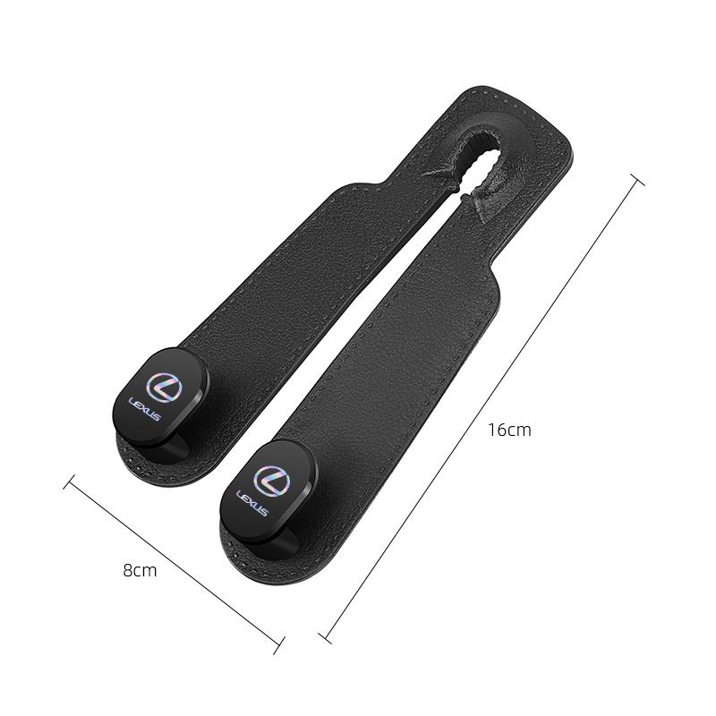 ctaevz1 Car Seat Backrest Rubber Hook Storage Tools Accessories For Lexus F SPORT ES RX NX LS UX LM LX GX LC RZ IS CT GS RC HS SC LBX
