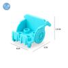 Big Size Block Bricks Train Tracks  Traffic Stop Lights Straight Duploes Black Accessories Diy Hot Toys For Children Baby Gift
