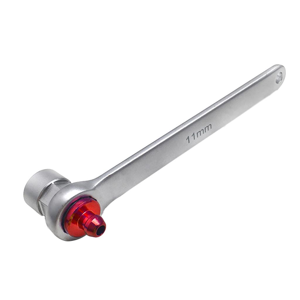 Mini 11mm Brake Fluid Clutch- Bleeder 12 Point Wrench for Brake Bleeding & Hydraulic Clutch- Systems 12.1cm/4.8inches