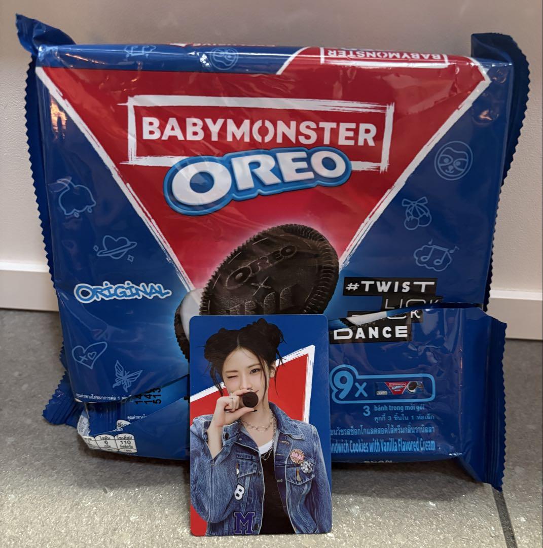[Б/У] Baby Monster Лука Орео BABYMONSTER OREO с бонусом