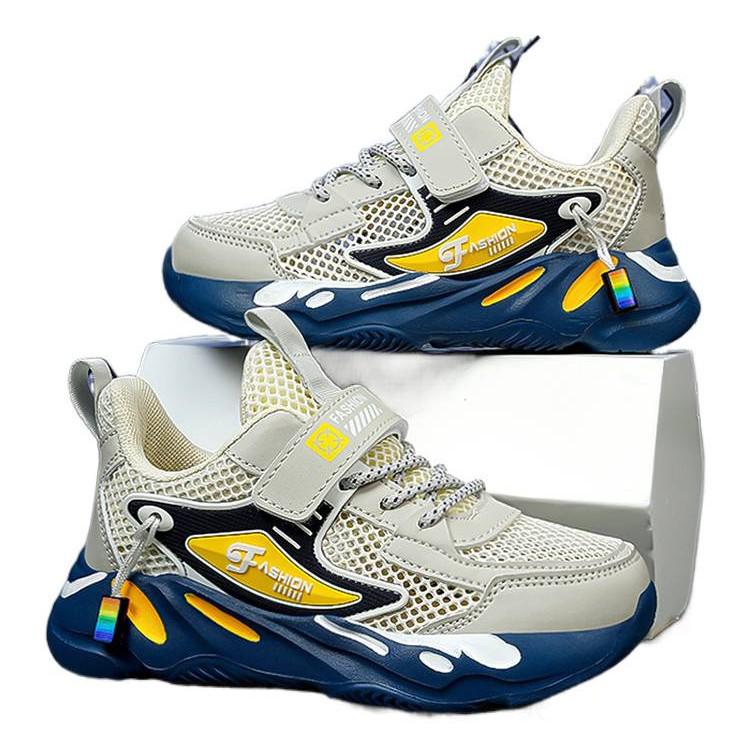 2025 Boys' Breathable Mesh Summer Sandals - Soft Sole Sports Shoes for Kids