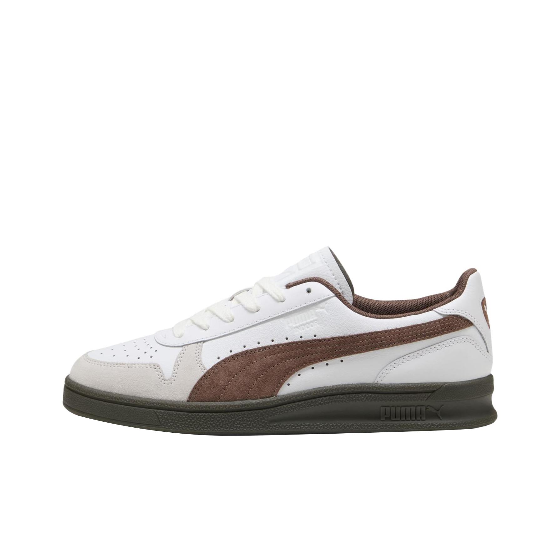 

Puma Indoor White Flat Bronze Unisex Sneakers 401360-14 36