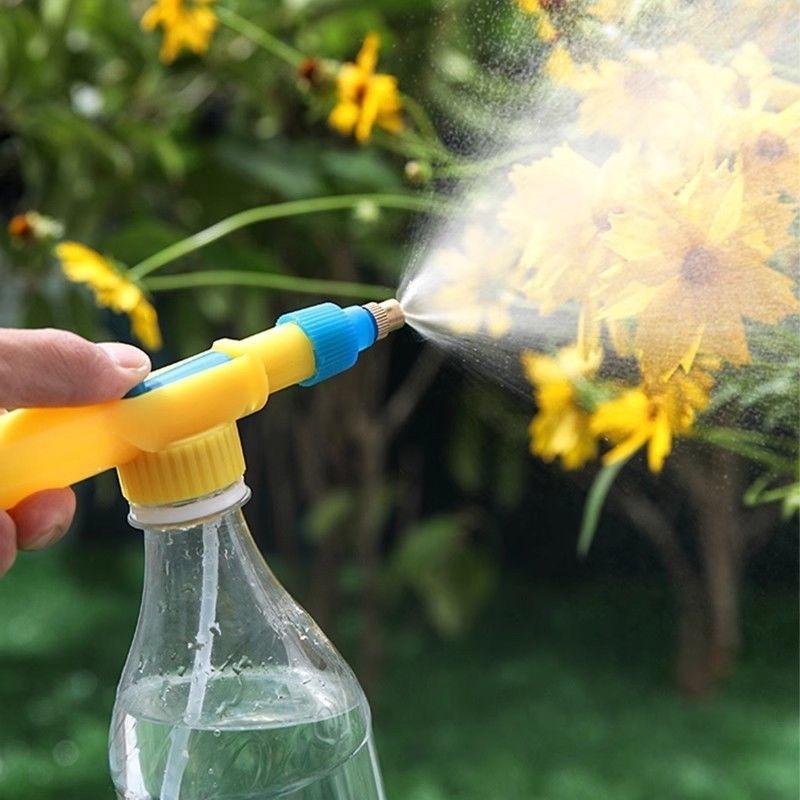 Hochdruck Luftpumpe Manuelle Sprayer Einstellbare Trinken Flasche Spray Kopf Düse Garten Bewässerung Werkzeug Sprayer Landwirtschaft Werkzeuge