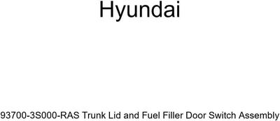 Interruptor genuíno OEM 93700-3S000-RAS - Tampa do porta-malas e porta de enchimento de combustível / 937003S000RAS para Hyundai Kia