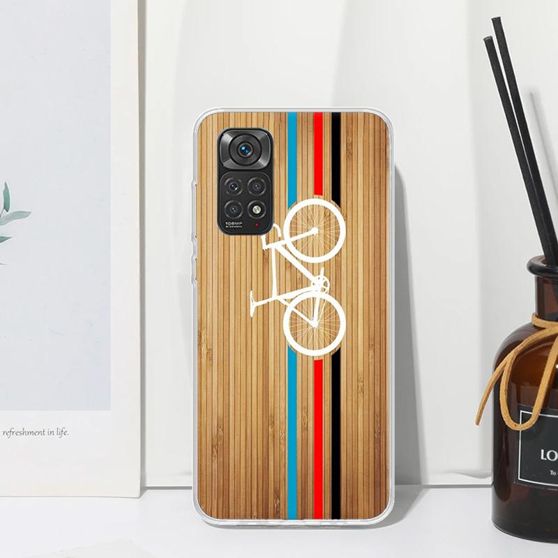 Bicycle Bike Sport Phone Case For Xiaomi Redmi Note 15 13 14S 14 Pro Plus 12S 11S 10S 12 11E 10 11T Art Fundas Back Cover Redmi