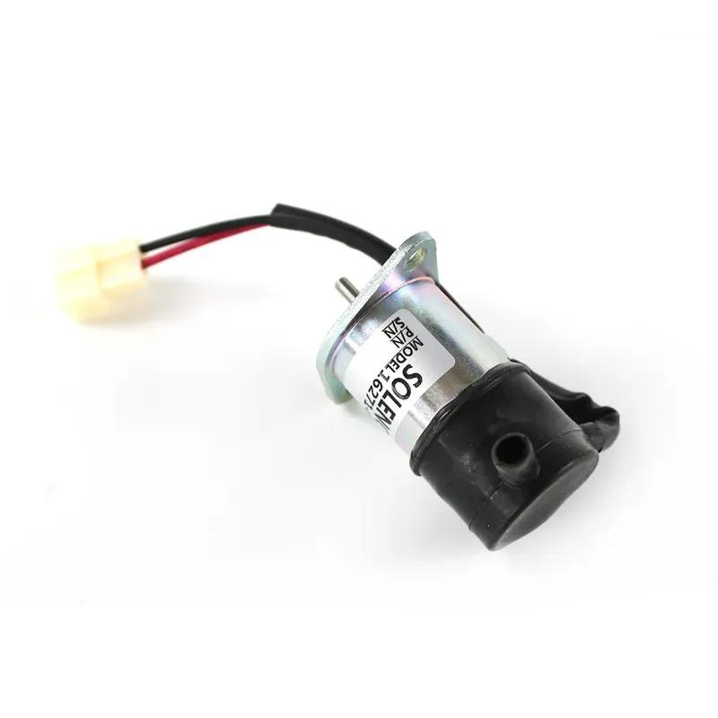 1PCS 12v Stop Solenoid Valve 16271-60012 16271-60010  052600-4151 For Kubota D1105 Engine  Z28 1627160012 Excavators Parts