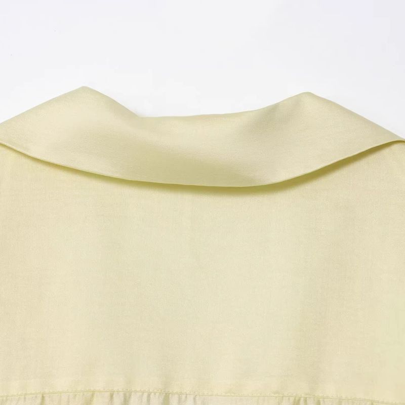 Araltay New Arrival Fashion Style Women's Fashion All-Match Casual Minimalist Embroider Pocket Shirt 4786079