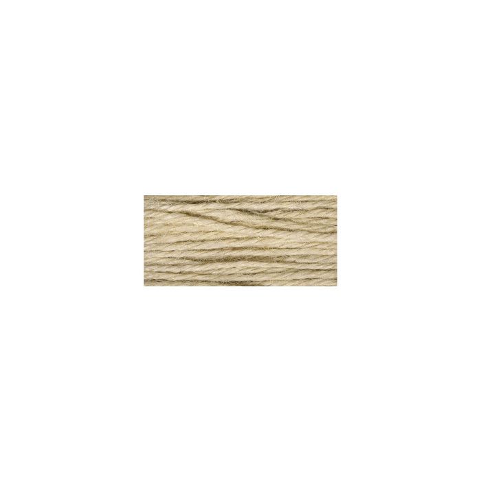 Jute Cord On Wooden Card, 1.5mm, 10m, Ivory