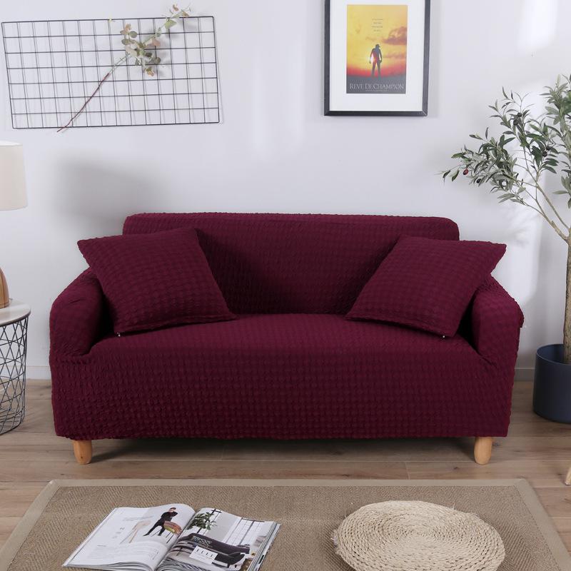 Embossed Sofa Cover All-Inclusive Non-Slip Stretch Sofa Cover Sofa Slipcover Full Covering Fabric Craft
