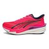 Puma Deviate Nitro 4 Comfortable Versatile Non-Slip Rebound Breathable Casual Running Shoes Men Sneaker Deep-Pink 312906-01