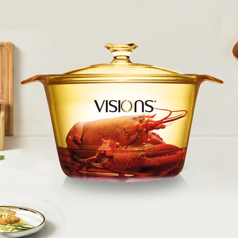 Corning VISIONS Flair Transparent 3.8L Casserole 3.8L