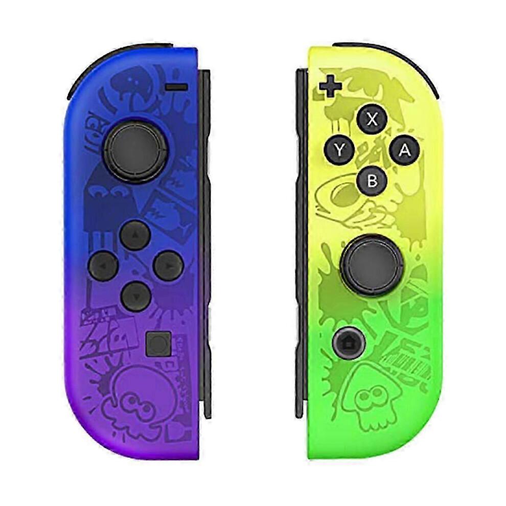 Handle Game Controller Compatible with Nintendo Switch, Wireless Controller with Double Vibration, Wake-Up/Screenshot/Motion Control