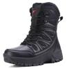 Men's Winter Waterproof High-Top Fleece-Lined Hiking Boots – Non-Slip Snow Boots for Outdoors