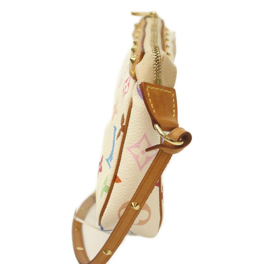 Louis Vuitton M92649 Pochette Accessoire Monogramme Multicolore Marron Sac à Main BronOccasion
